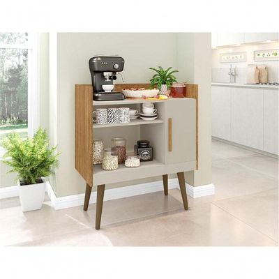 Bancada Aparador Café Com Porta Lincon Cinamomo-off-white