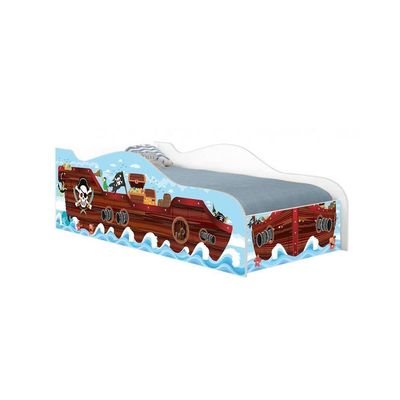 Cama Carro Barco Kids Solteiro