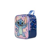 Lancheira Térmica Infantil Feminina Stitch Rosa