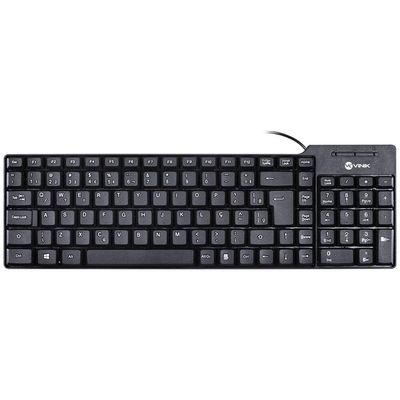 Teclado Compacto Usb Dynamic Abnt2 1.8M Preto - Dt150
