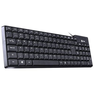 Teclado Compacto Usb Dynamic Abnt2 1.8M Preto - Dt150