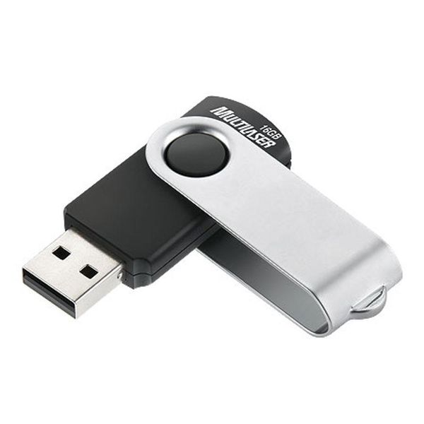 Pen Drive 16Gb Twist2 Preto/Prata Pd588