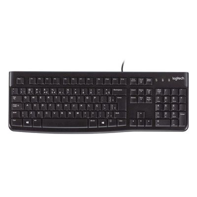 Teclado Logitech K120 Preto Usb - 920-004423-C