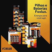 Bateria Alcalina 1,5v Lr41 Com 5 Unidades Foxlux