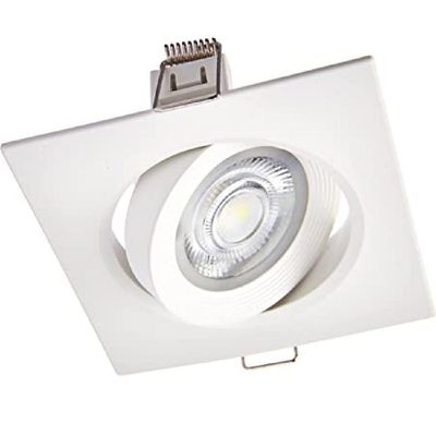 Spot Led De Embutir Quadrado 5w 6500k Bivolt Foxlux