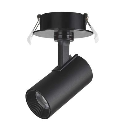 Spot Led Direcionável Embutir 12w Pt Bivolt 3000k Foxlux