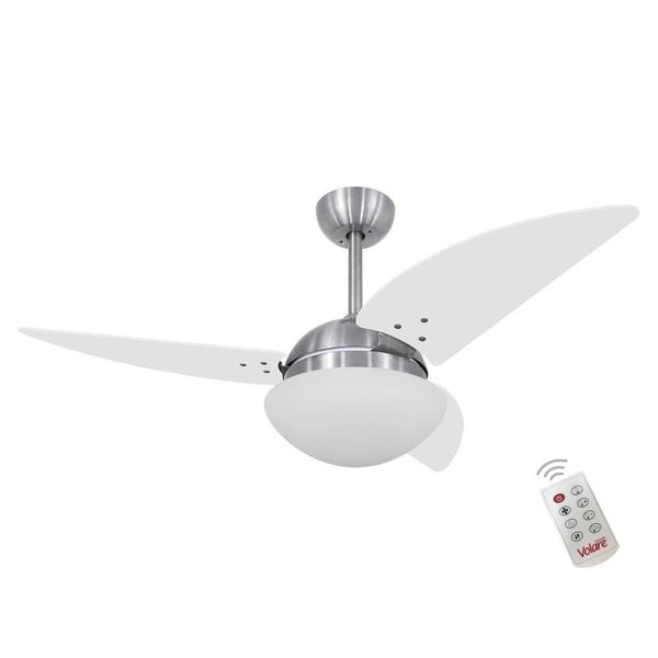 Ventilador Volare Class Branco 127v E Controle Remoto