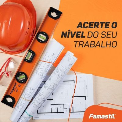 Nível De Alumínio Magnético 10 25cm Famastil