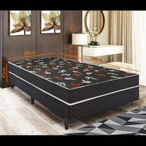 Cama Box Solteiro Conjugada Premium 188x88x43 (10cm)
