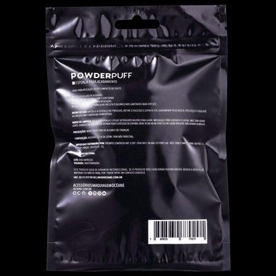 Esponja De Maquiagem Para Acabamento Rosa - Powder Puff