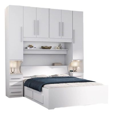 Dormitório De Casal Sem Cama 1220s Branco