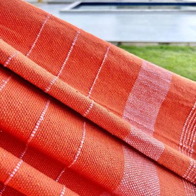 Rede Grande De Dormir Para Casal King 4,70m Várias Cores Cor:laranja