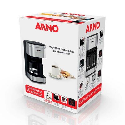Cafeteira Elétrica Arno Preferita Inox CFPF 110V