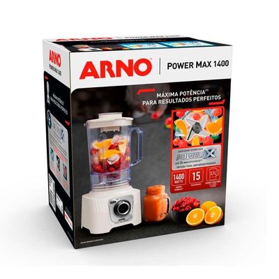 Liquidificador Arno Power Max 1400W Marfim LN64 220V