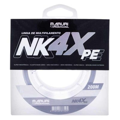 Linha Multifilamento Maruri By Nakamura Nk 4x 0,23mm 25lb