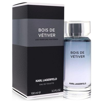 Perfume Colônia Masculina Bois Vetiver Karl Lagerfeld 100 Ml Eau De Toilette