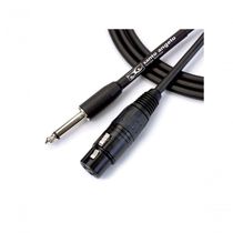 Cabo De Microfone Ninja Hg 0,20 Mm Conector P10-xlr Femea 20ft 6,10 Metros Preto