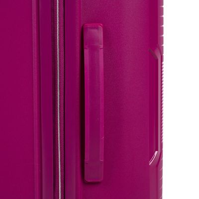 Mala Grande de Polipropileno 4 Rodas Malta Rosa escuro G / Rosa