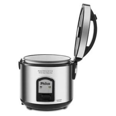 Panela Elétrica de Arroz Philco PH10P Visor Glass 10 Xícaras - Inox Inox / 110