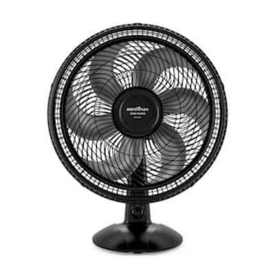 Ventilador de Coluna Britânia BVT466 Maxx Force 40cm com 3 Velocidades, 6 Pás e 160W - Preto Preto / 220