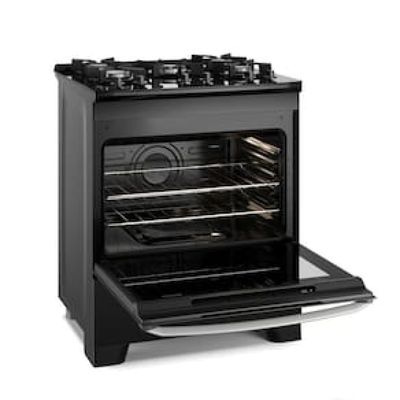 Fogão 5 Bocas Electrolux FE5GB Efficient Preto Bivolt Preto / Bivolt