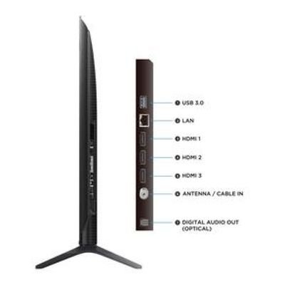 Smart TV 50" TCL C6KS 4K QD-Mini LED com Sistema Operacional Google TV, Dolby Vision, Atmos, HDR10+, ALLM, HDMI 2.1 e Comando de voz Preto / Bivolt