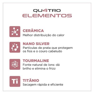 Secador De Cabelo By Juliette Mondial Golden Rose 220V 220v