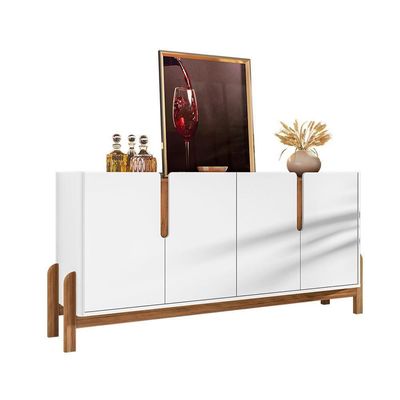 Conjunto Sala De Estar Completo Seville Branco Cedro
