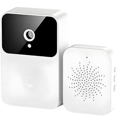 Campainha Com Câmera Sem Fio Inteligente Interfone Com áudio