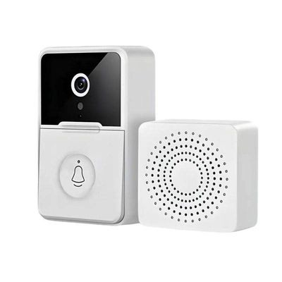 Campainha Com Câmera Sem Fio Inteligente Interfone Com áudio