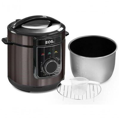 Panela De Pressao Eletrica Eos 5l 900w Lux Ellegance 110V
