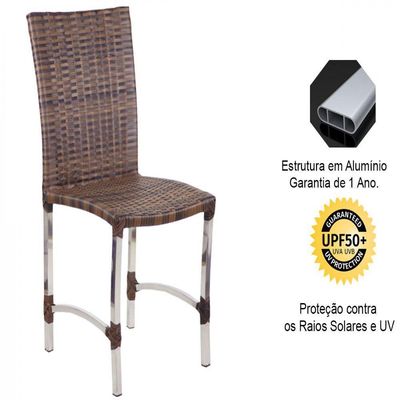 8 Cadeiras Cannes E Mesa Retangular Com Tampo Trama Original Argila