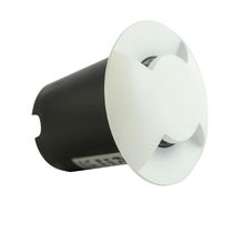 Kit 2 Spot Led Baliza 1,5w Bc 3000k 4 Fachos Foxlux