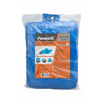 Lona Famastil Azul 04 X 03 M 110 G-m2