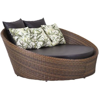2 Espreguiçadeiras Mesa Roma Chaise Cadeira Emily Ombrelone Argila