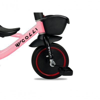 Bicicleta Colli Little Girl Aro 12 Quadro Em Aço Carbono Rosa