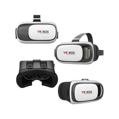 Óculos Vr Box Realidade Virtual 3d Com Controle Remoto