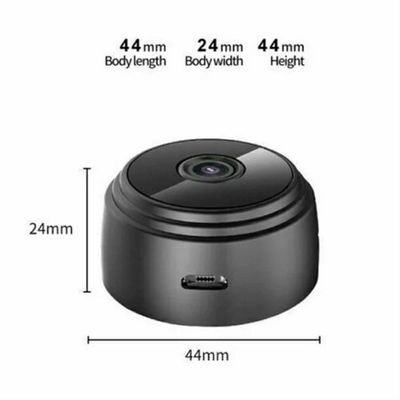 Mini Câmera Espiã A9 Wifi Com Sensor E Visão Noturna