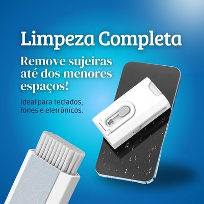 Kit De Escovas De Limpeza Multiuso Manutenção De Eletrônicos E A Limpeza De Superfícies Diversas
