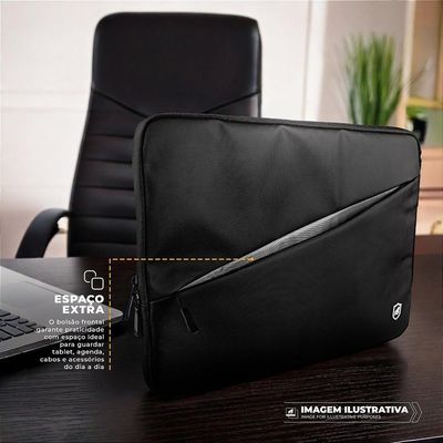 Capa Para Notebook De 15,6 A 16 - Gravity Preta - Gshield
