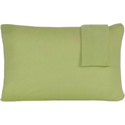 Jogo De Fronhas Serena Malha 100% Algodão 50x70cm Verde