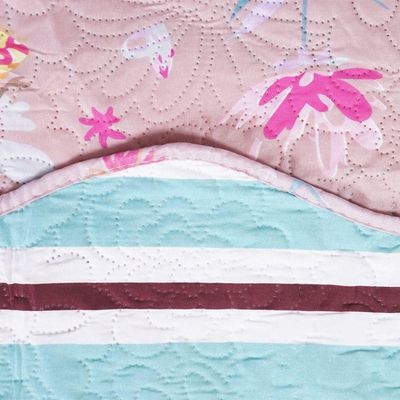 Kit Colcha Casal Ultra Lisse Kids New Rolinho 210x230cm Fairy Tale