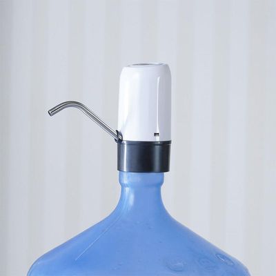 Bomba Elétrica Para Galões D'água Usb 12,8x6cm Branco