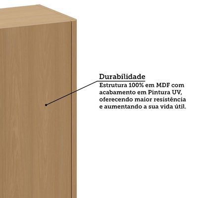 Nicho Micro-ondas 60cm Lumina Luciane Móveis Freijó