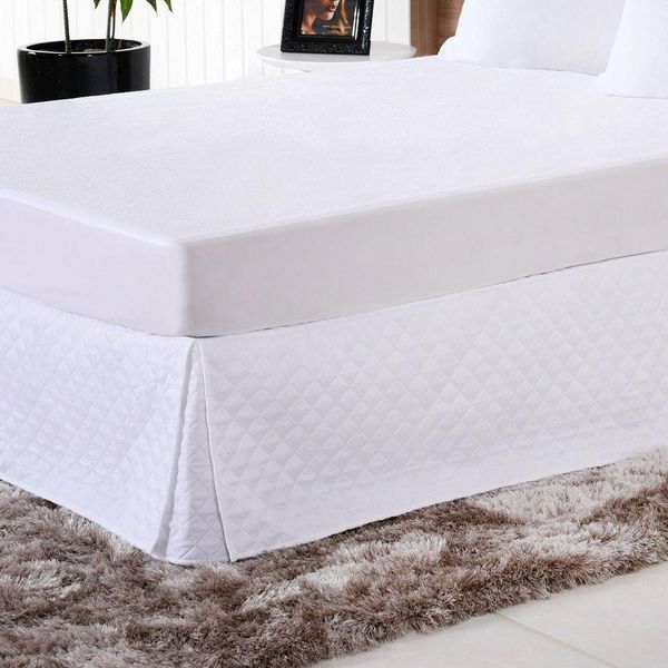 Saia Box Ultra Lisse Casal 138x188x35cm Branco