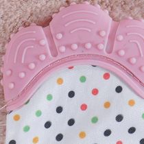 Mordedor Luvinha Para Bebê Silicone E Poliéster Rosa