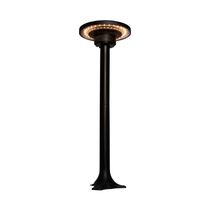 Espeto / Poste Para Jardim Taschibra Lucine Led 6w Bivolt Preto 3000k Luz Amarela 15100107