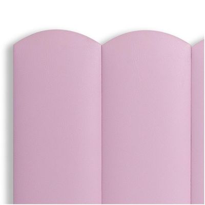 Cabeceira Queen Kit 8 Placas Modelo Nuvem - Courino Rosa