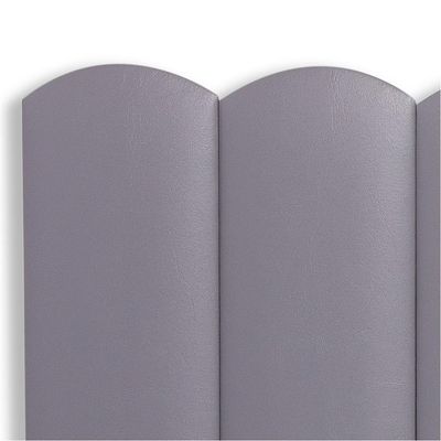 Cabeceira King Kit 10 Placas Modelo Nuvem - Courino Cinza