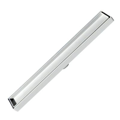 Ralo Oculto Linear De Embutir 5x50 Para Porcelanato Branco
